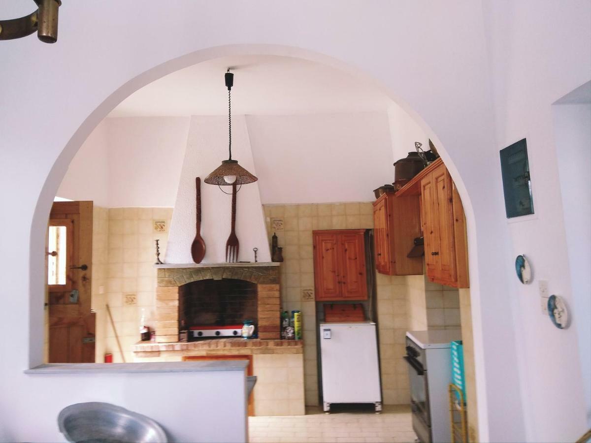 70M2 Neoclassic Villa, Excellent Location Great View Last House Of Village Kalloni  エクステリア 写真
