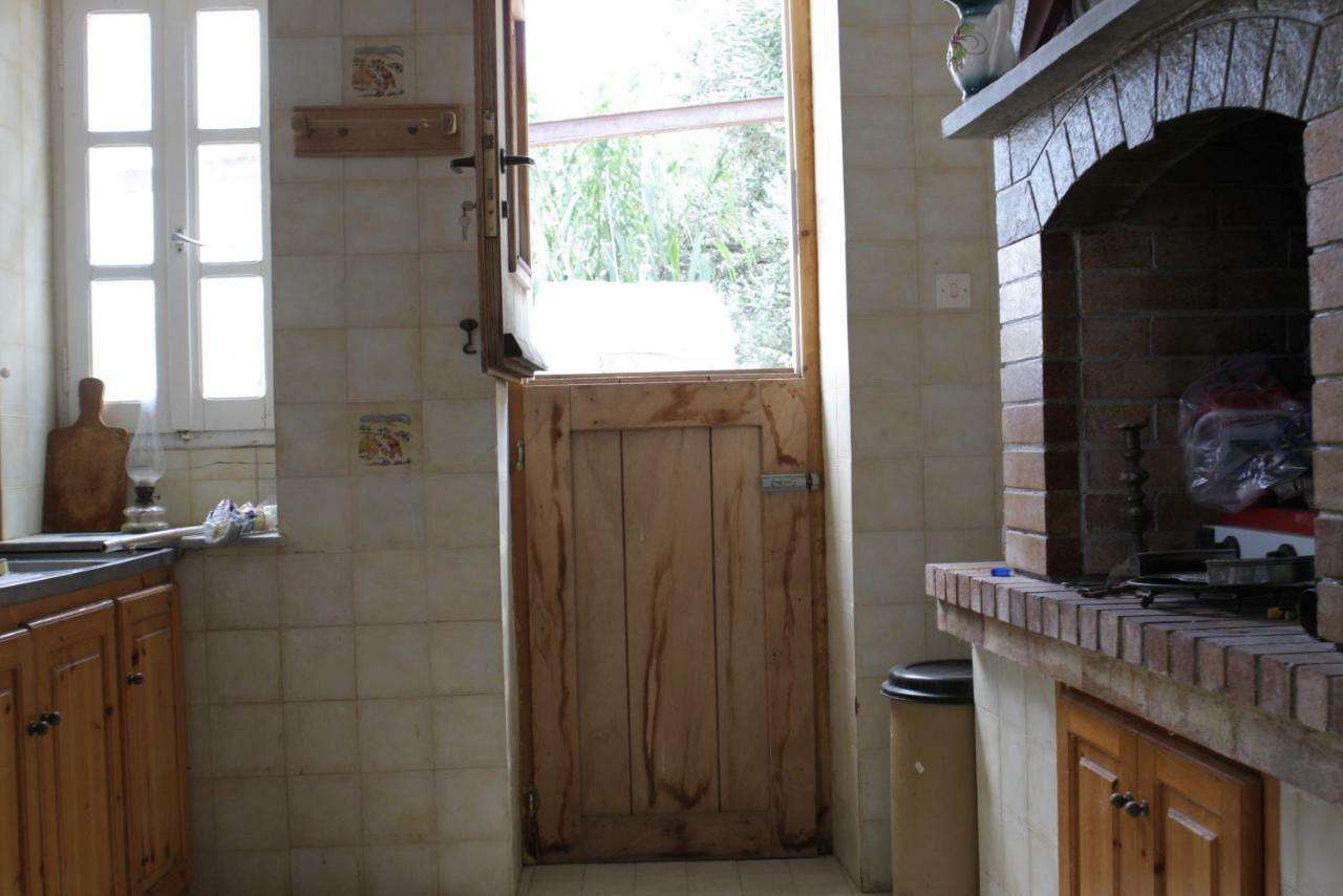 70M2 Neoclassic Villa, Excellent Location Great View Last House Of Village Kalloni  エクステリア 写真