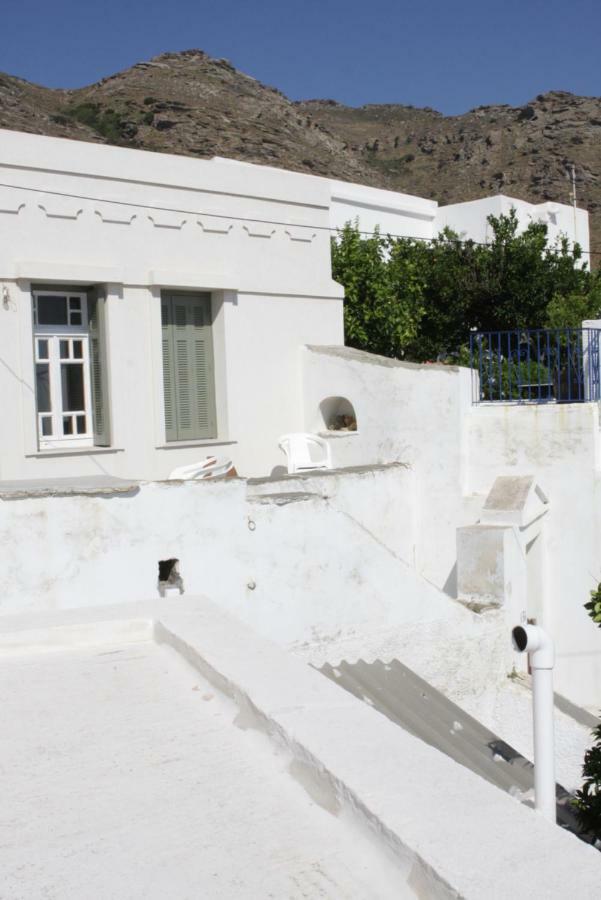 70M2 Neoclassic Villa, Excellent Location Great View Last House Of Village Kalloni  エクステリア 写真