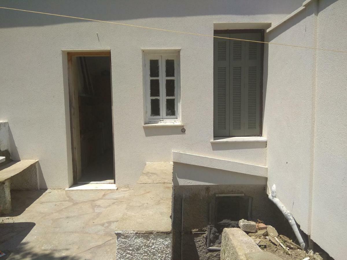 70M2 Neoclassic Villa, Excellent Location Great View Last House Of Village Kalloni  エクステリア 写真