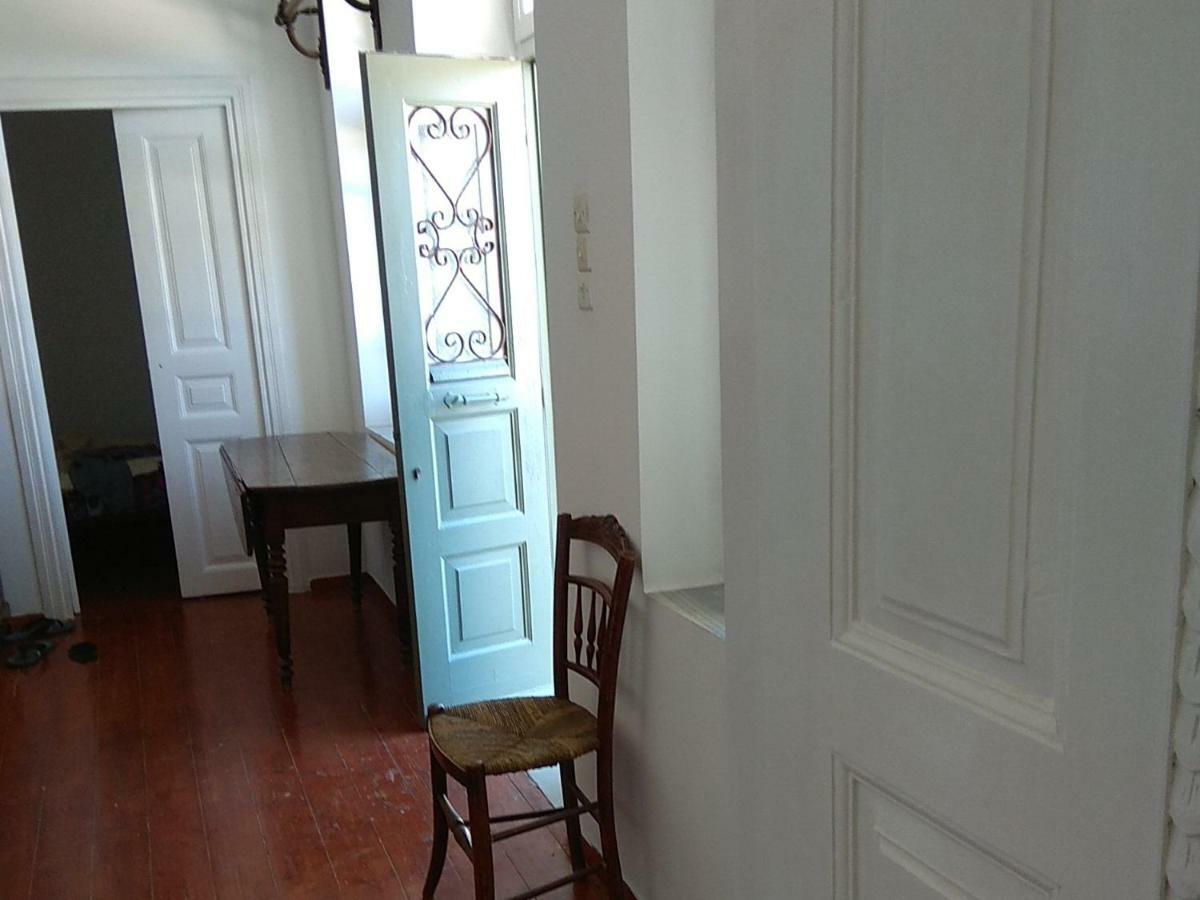 70M2 Neoclassic Villa, Excellent Location Great View Last House Of Village Kalloni  エクステリア 写真
