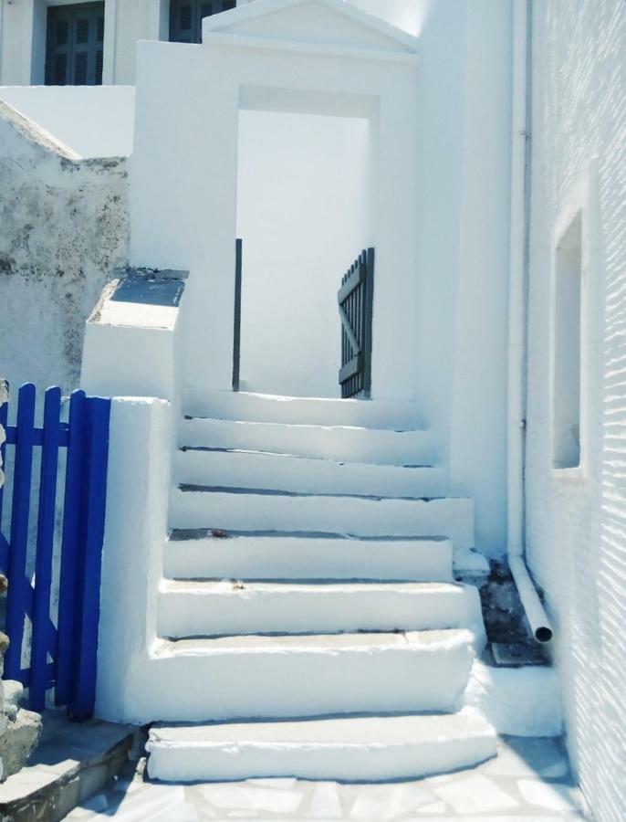 70M2 Neoclassic Villa, Excellent Location Great View Last House Of Village Kalloni  エクステリア 写真