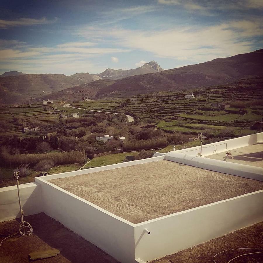 70M2 Neoclassic Villa, Excellent Location Great View Last House Of Village Kalloni  エクステリア 写真
